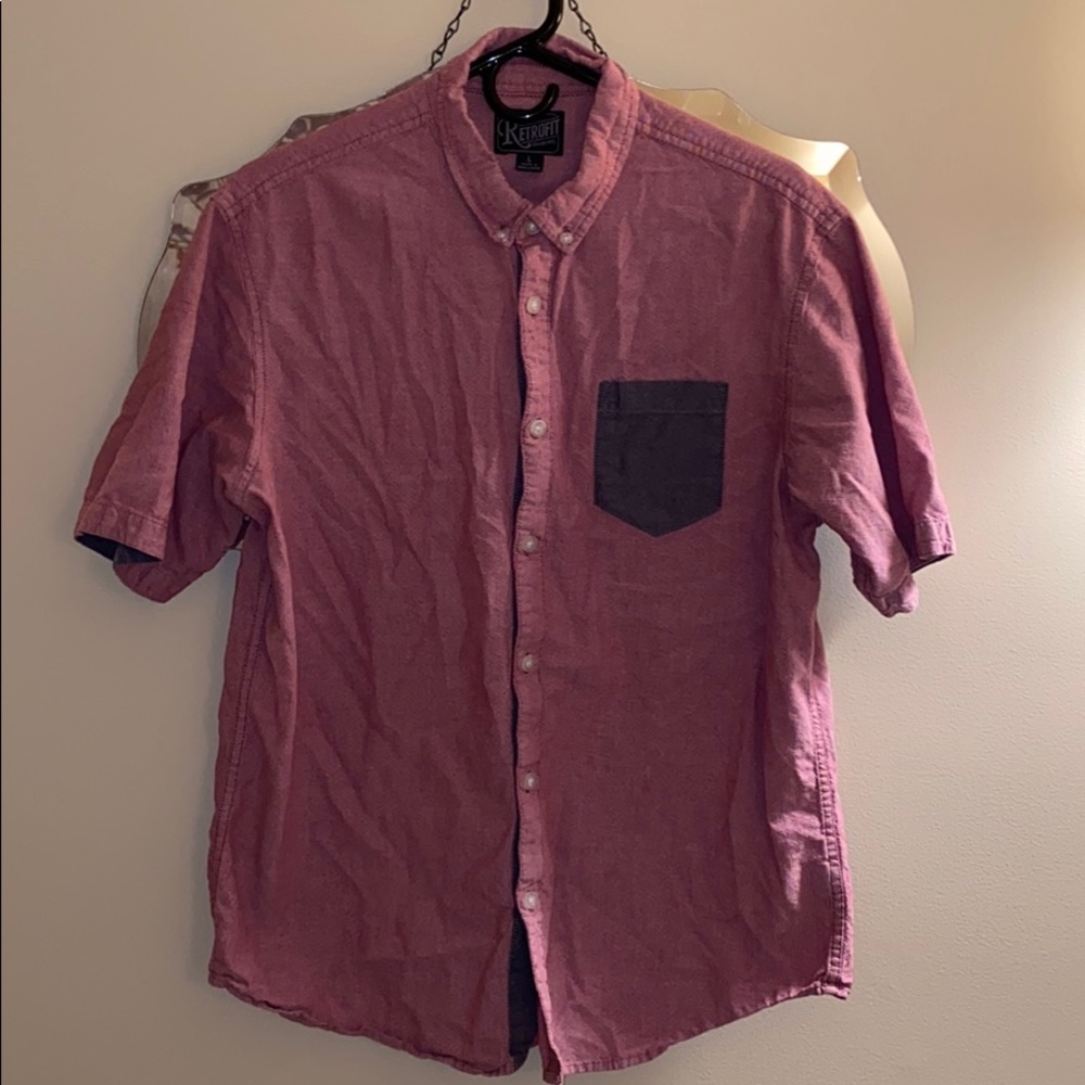 Retrofit Short Sleeve Button Down